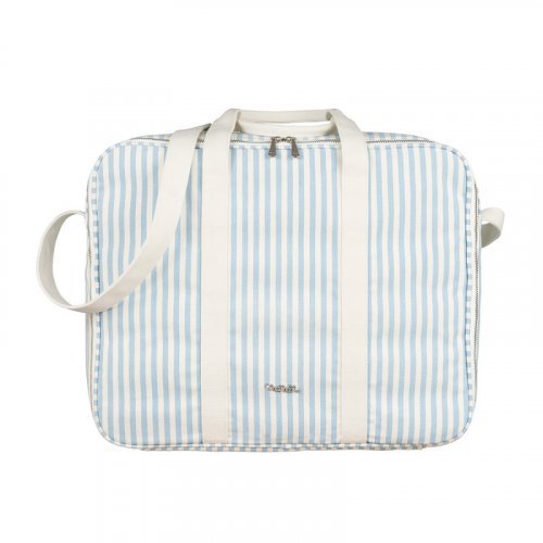 Nanán Borsa mamma canvas azzurra Super sconto