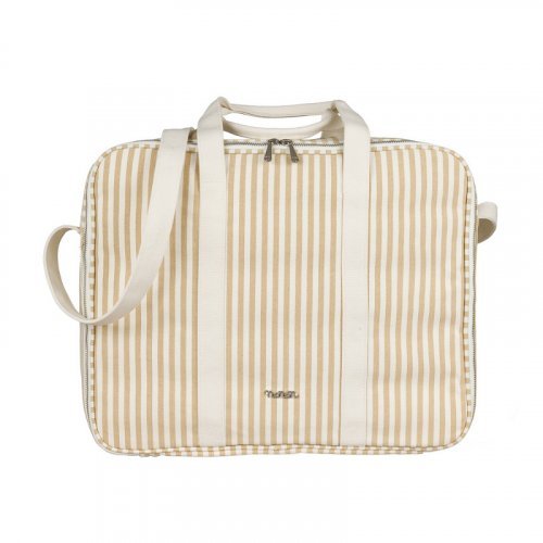 Nanán Borsa mamma canvas beige Enormi sconti