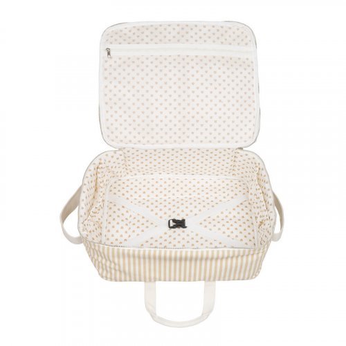 Nanán Borsa mamma canvas beige Enormi sconti