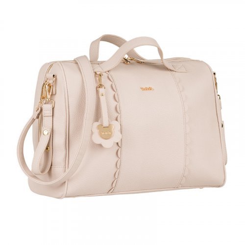 Nanán Borsa passeggio c/fasciatoio beige Limitato a 3 giorni