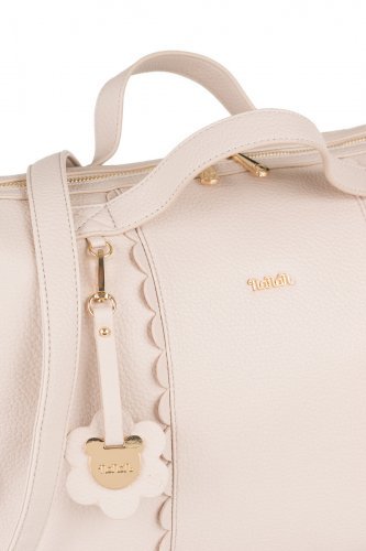 Nanán Borsa passeggio c/fasciatoio beige Limitato a 3 giorni