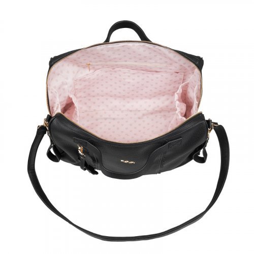 Nanán Borsa passeggio c/fasciatoio nero Esporta salva