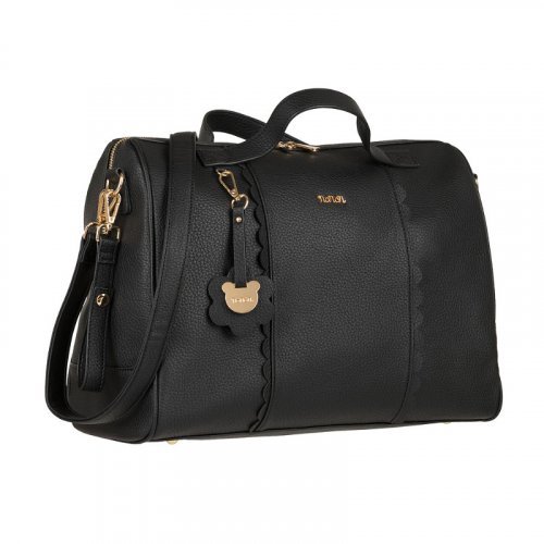 Nanán Borsa passeggio c/fasciatoio nero Esporta salva