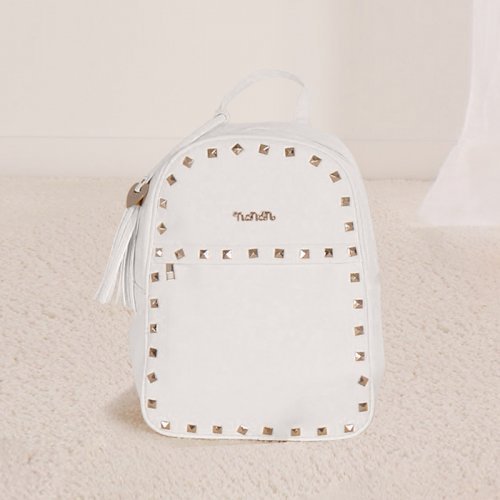 Nanán Zaino bianco Moda