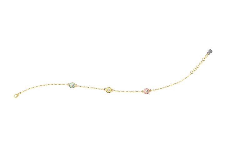 Nanán Bracciale Charms Colorati Argento Flash Sale