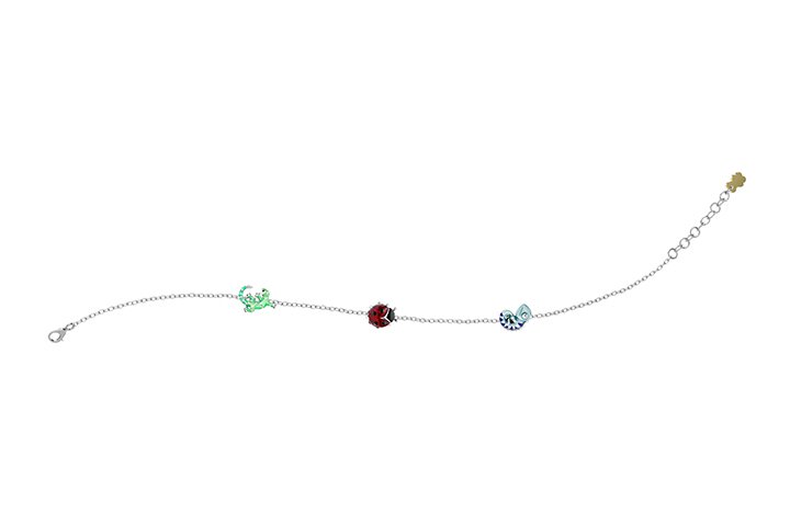 Nanán Bracciale Natura Argento Vendite stagionali