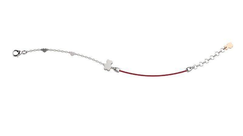 Nanán Bracciale Argento 925 - Col Rosso Ultimi due giorni