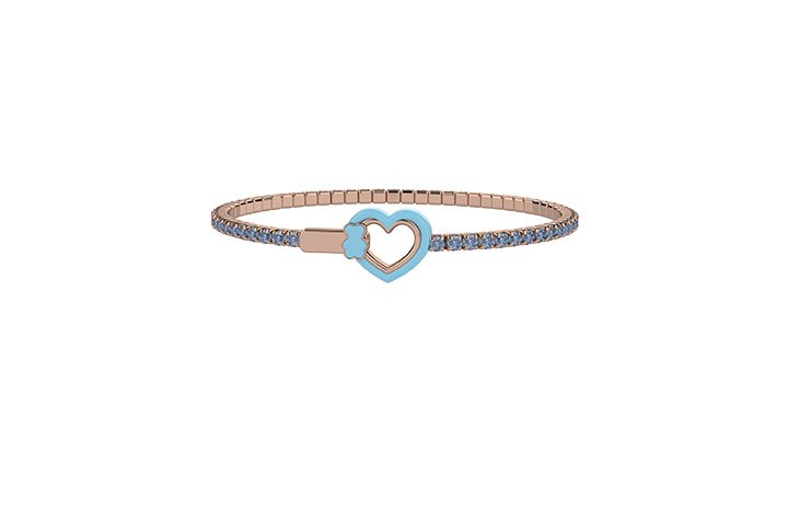 Nanán Bracciale Tennis BIMBO/A azzurro Fino al 65% di sconto