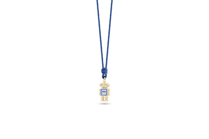 Nanán Collana Robottino Argento Promozione Limitata