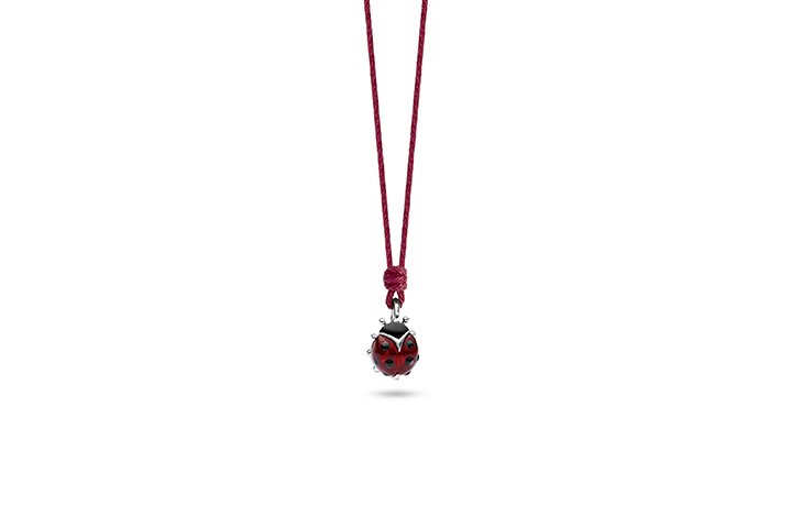 Nanán Collana Coccinella Argento