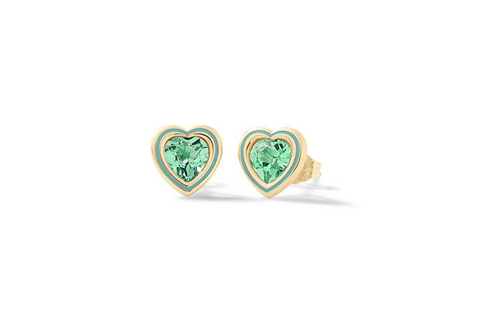 Nanán Orecchini Cuore Brillante Acqua Black Friday