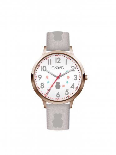 Nanán Orologio bambino bianco - gold rose Online Outlet