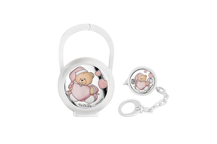 Nanán Set Portaciuccio e Catenella Rosa Super Saving Price