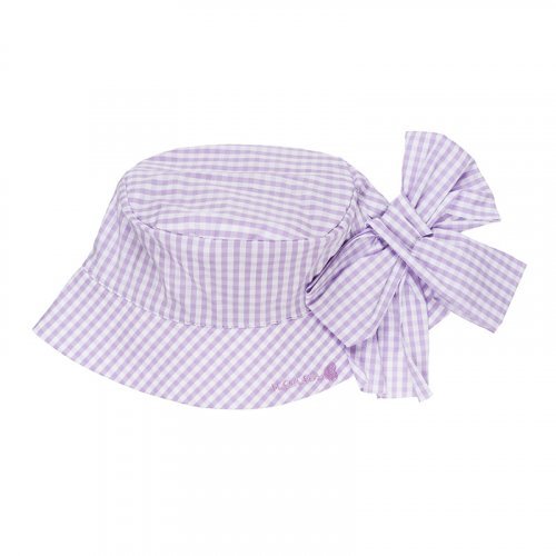 Nanán Cappello Quadrettini Lilla Qualità
