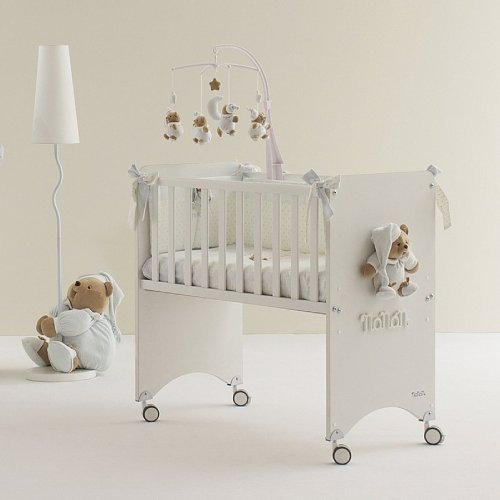 Nanán Letto Co-sleeping Puccio Azzurro Con Materasso Negozio online di fabbrica