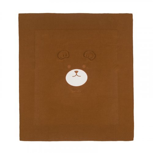 Nanán Coperta in filo c/orsetto beige Offerte speciali