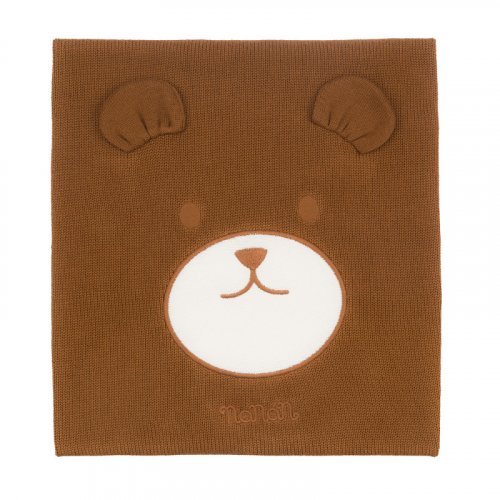 Nanán Coperta in filo c/orsetto beige Offerte speciali