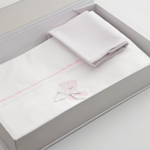 Nanán Lenzuola Carrozzina Coccolo Rosa Fino al 65% di sconto
