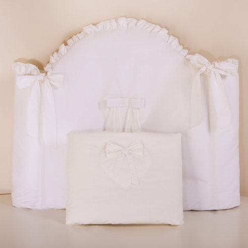 Nanán Set piumone e paracolpi Bon Bon panna Duty-free