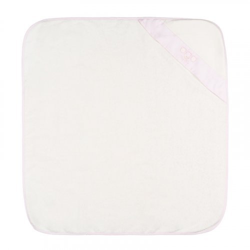 Nanán Accappatoio triangolo organic rosa In Vendita