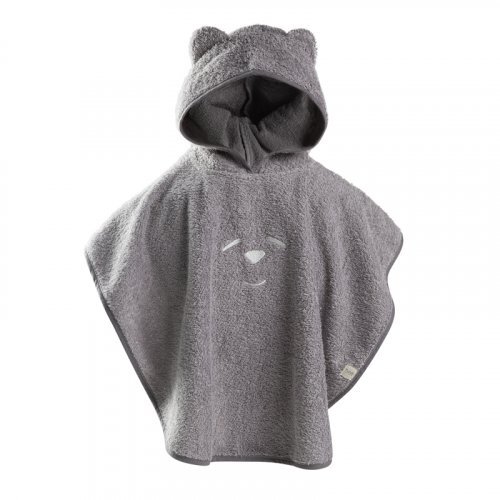 Nanán Accappatoio Poncho grigio 0/2 anni In Saldo