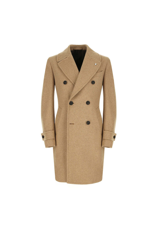 L.B.M. 1911 Cappotto Chesterfield in jersey beige Cappotto Chesterfield in jersey beige In Saldo