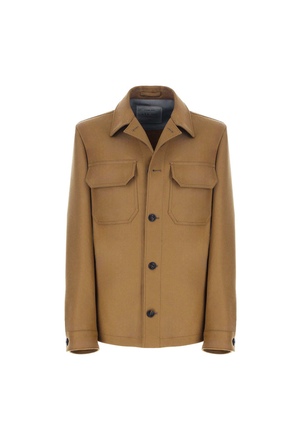 L.B.M. 1911 Overshirt non trattato marrone Overshirt non trattato marrone 2025