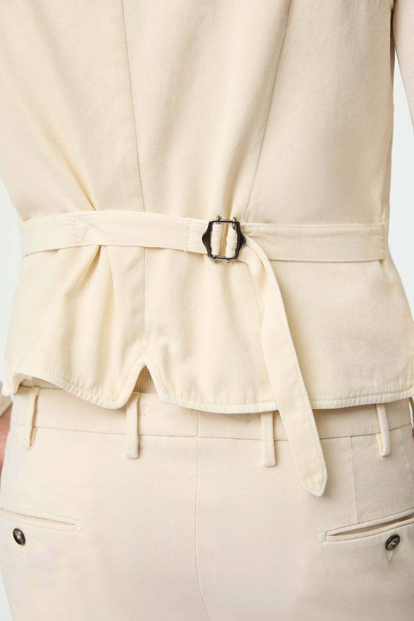 L.B.M. 1911 Gilet OSCAR tinto capo bianco latte Gilet OSCAR tinto capo bianco latte Nuovo