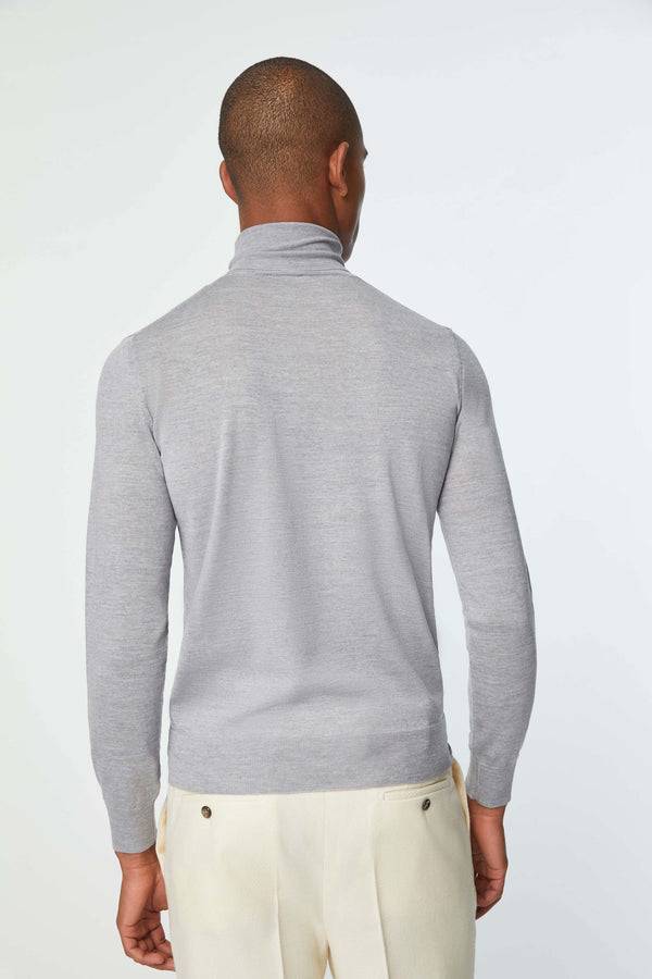 L.B.M. 1911 Maglia dolcevita grigio ghiaccio Maglia dolcevita grigio ghiaccio Promozione