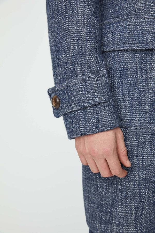 L.B.M. 1911 Cappotto doppiopetto Sartorial Indigo Cappotto doppiopetto Sartorial Indigo Acquista Ora