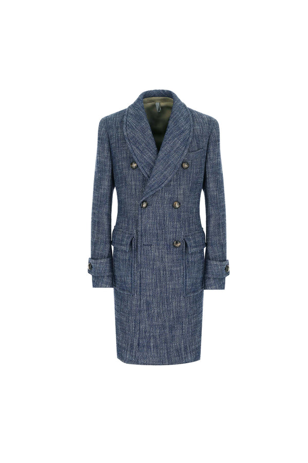 L.B.M. 1911 Cappotto doppiopetto Sartorial Indigo Cappotto doppiopetto Sartorial Indigo Acquista Ora
