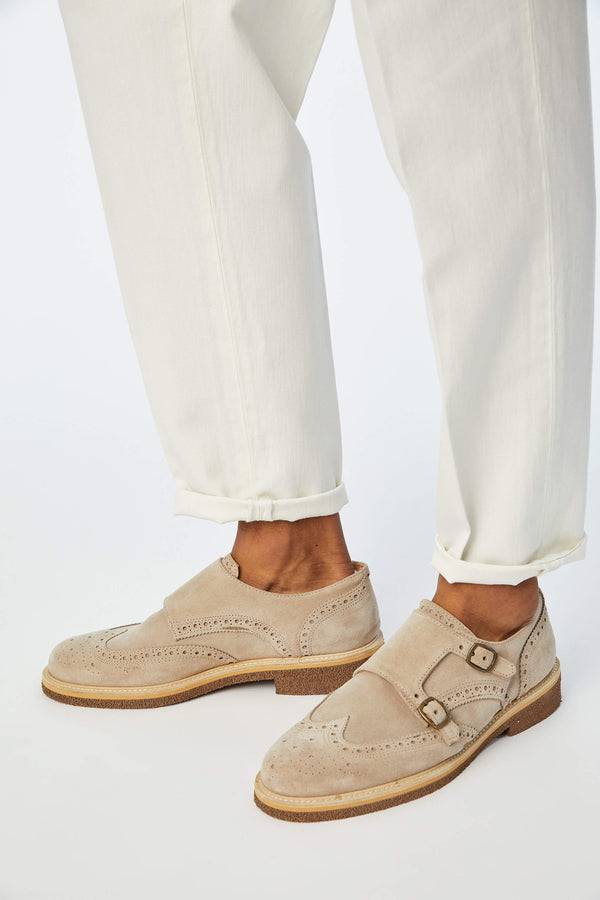 L.B.M. 1911 Pantalone CHARLIE tinto capo bianco Pantalone CHARLIE tinto capo bianco Vendita Calda