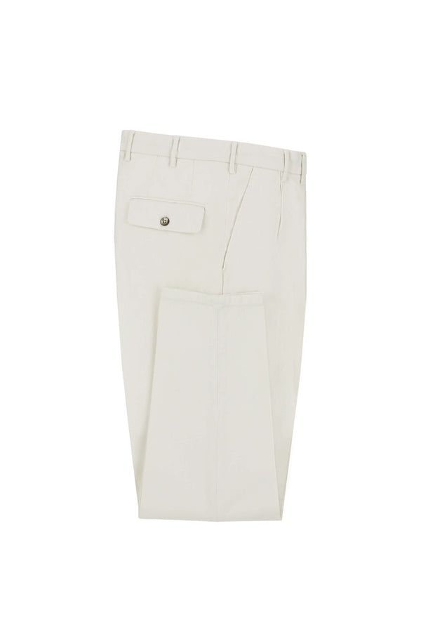 L.B.M. 1911 Pantalone CHARLIE tinto capo bianco Pantalone CHARLIE tinto capo bianco Vendita Calda