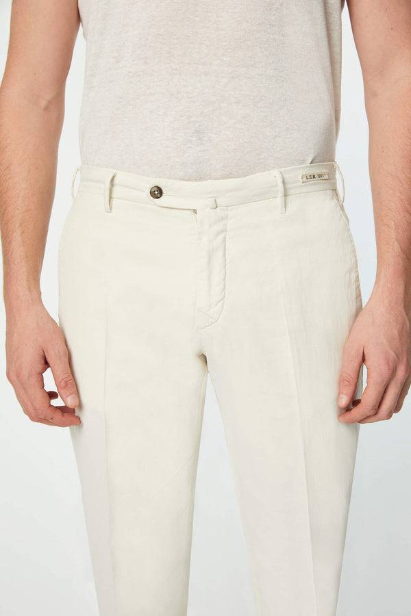 L.B.M. 1911 Pantalone ELTON tinto capo bianco avorio Pantalone ELTON tinto capo bianco avorio Italy