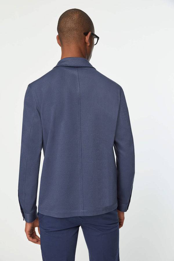 L.B.M. 1911 Overshirt in Jersey blu Overshirt in Jersey blu Presa