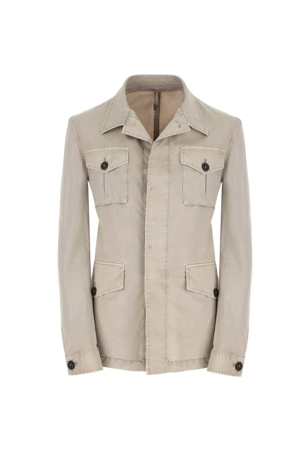 L.B.M. 1911 Overshirt tinto capo beige Overshirt tinto capo beige Italia
