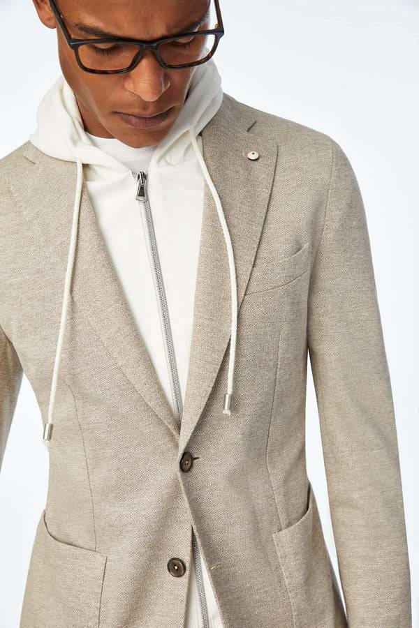 L.B.M. 1911 Giacca Simon in jersey beige Giacca Simon in jersey beige 2025