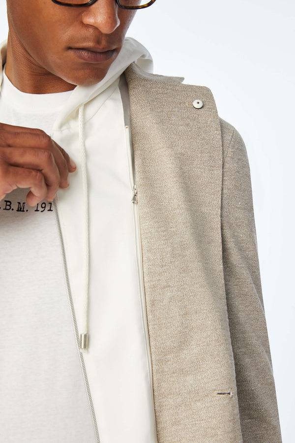 L.B.M. 1911 Giacca Simon in jersey beige Giacca Simon in jersey beige 2025