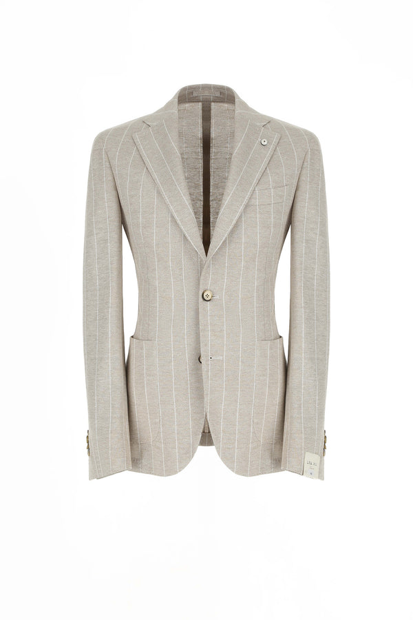 L.B.M. 1911 Giacca JACK in jersey beige Giacca JACK in jersey beige Promozione