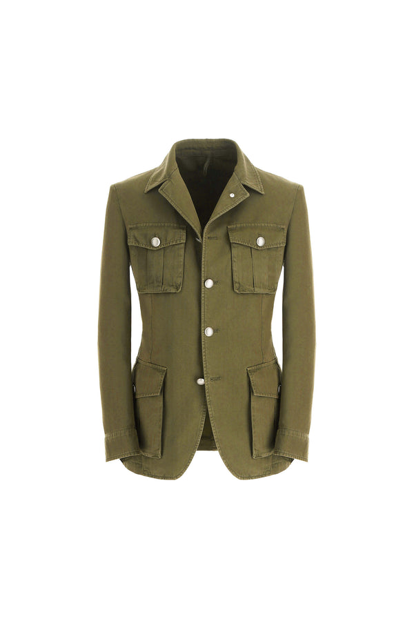 L.B.M. 1911 Giacca SAHARA tinto capo verde militare Giacca SAHARA tinto capo verde militare Acquista Ora