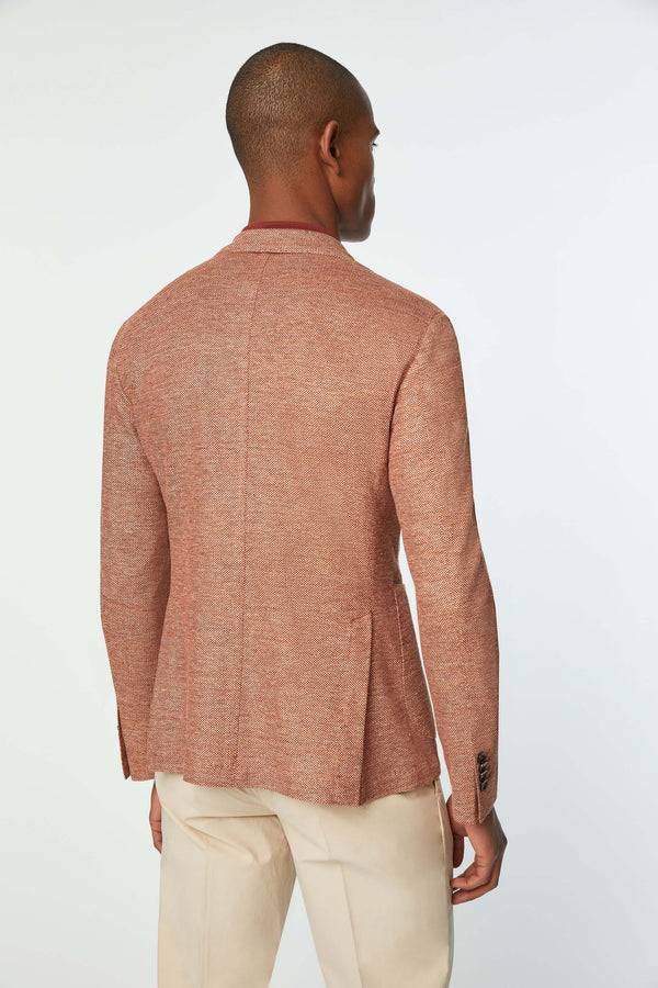 L.B.M. 1911 Giacca STEVE slim in jersey terra di Siena Giacca STEVE slim in jersey terra di Siena Fino Al -60%