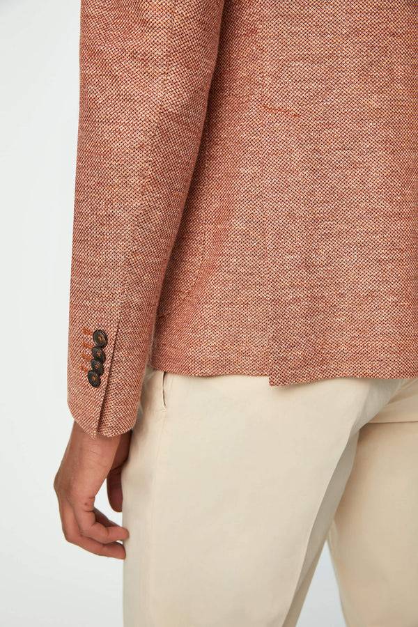 L.B.M. 1911 Giacca STEVE slim in jersey terra di Siena Giacca STEVE slim in jersey terra di Siena Fino Al -60%