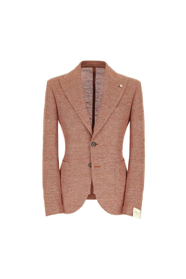 L.B.M. 1911 Giacca STEVE slim in jersey terra di Siena Giacca STEVE slim in jersey terra di Siena Fino Al -60%