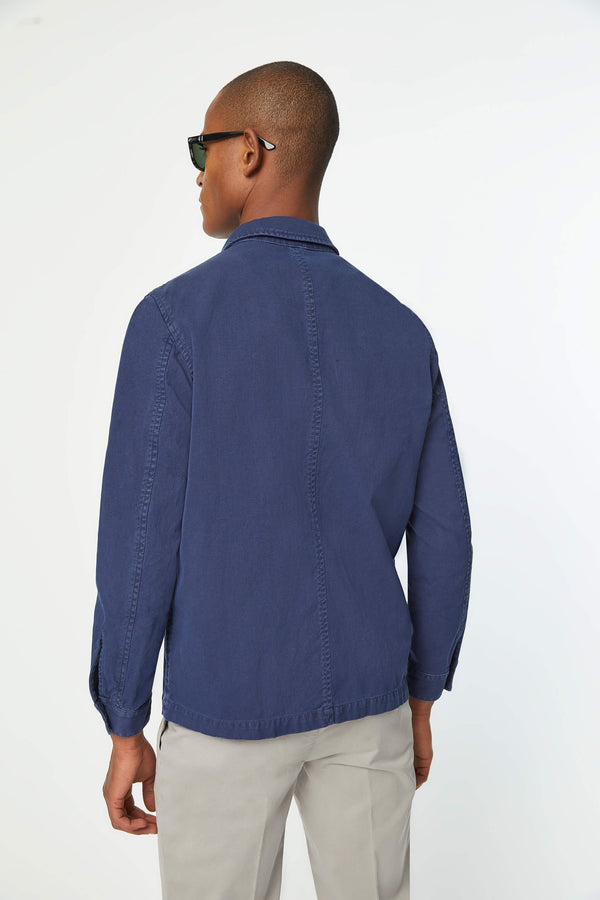 L.B.M. 1911 Overshirt tinto capo blu denim Overshirt tinto capo blu denim Convenienza