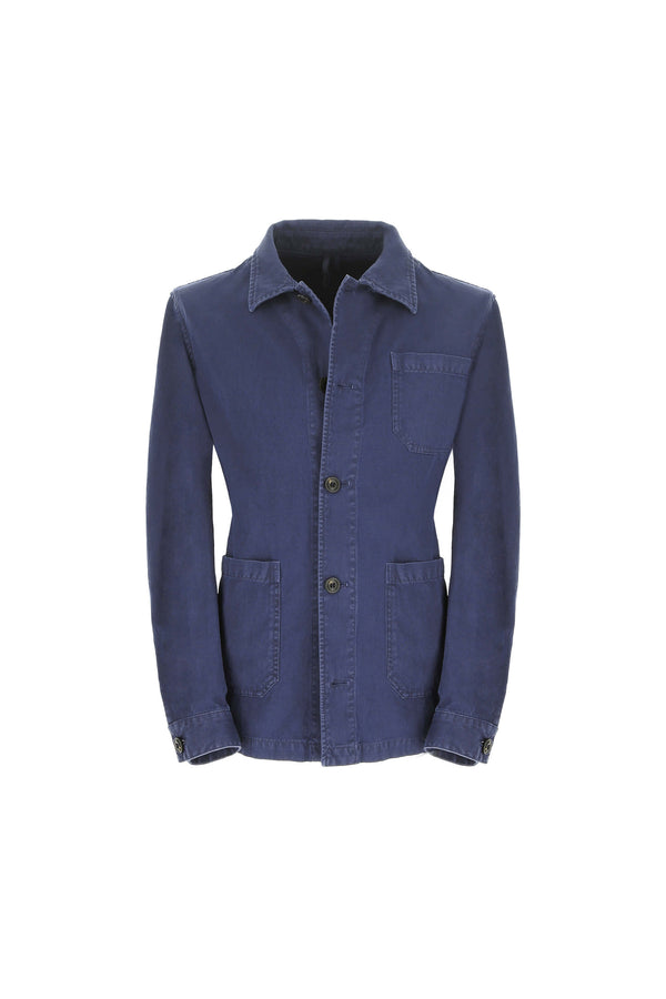 L.B.M. 1911 Overshirt tinto capo blu denim Overshirt tinto capo blu denim Convenienza