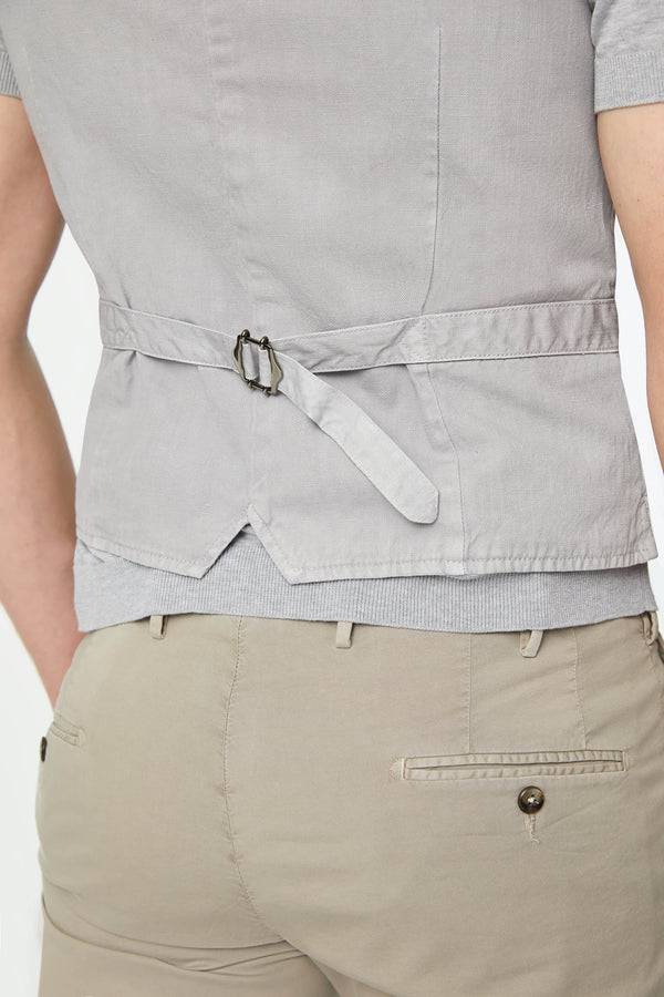 L.B.M. 1911 Gilet MIKE tinto capo grigio Gilet MIKE tinto capo grigio Saldi Di Fabbrica
