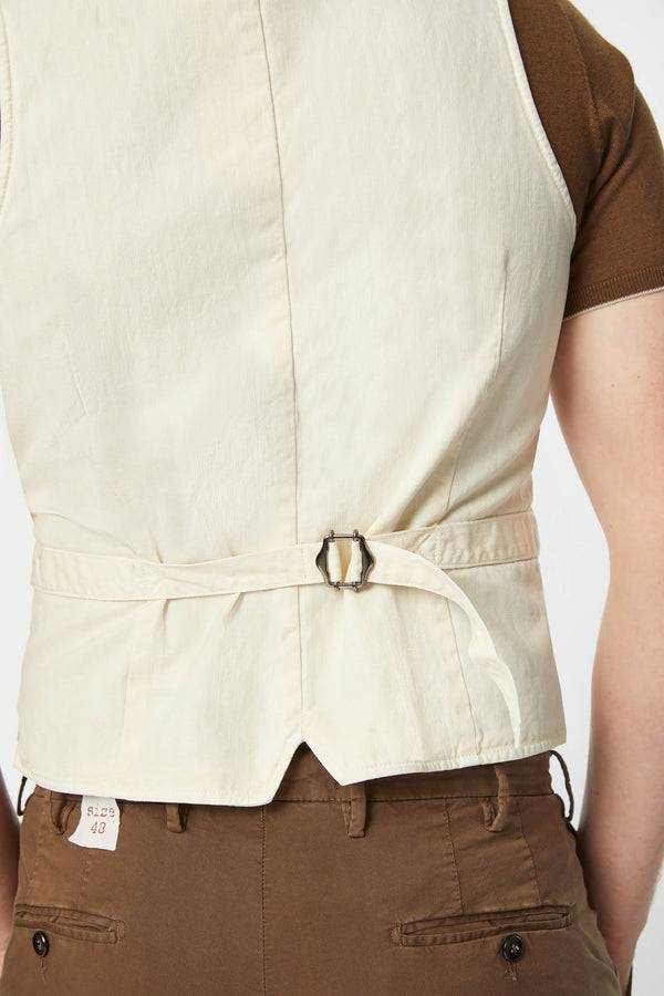L.B.M. 1911 Gilet MIKE tinto capo bianco avorio Gilet MIKE tinto capo bianco avorio I Più Venduti