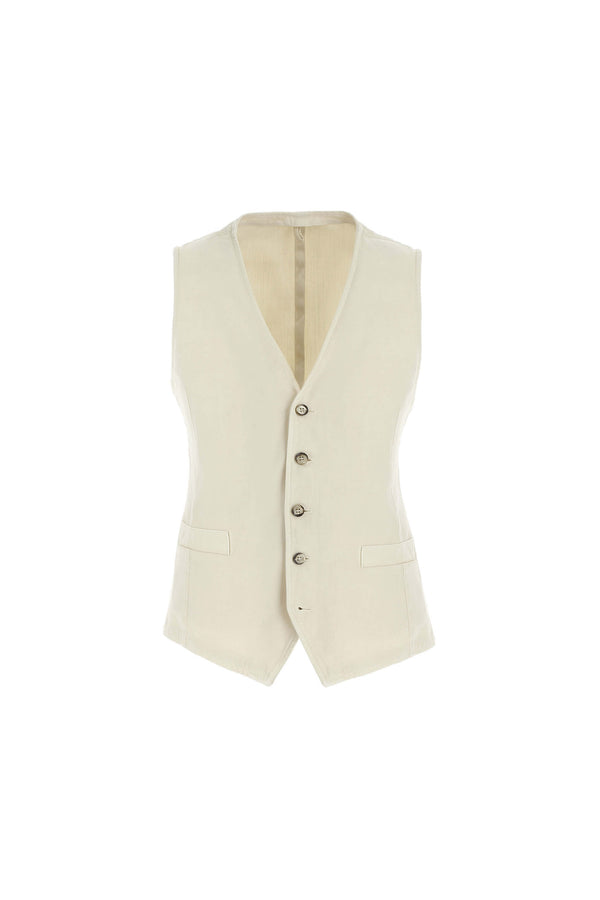 L.B.M. 1911 Gilet MIKE tinto capo bianco avorio Gilet MIKE tinto capo bianco avorio I Più Venduti