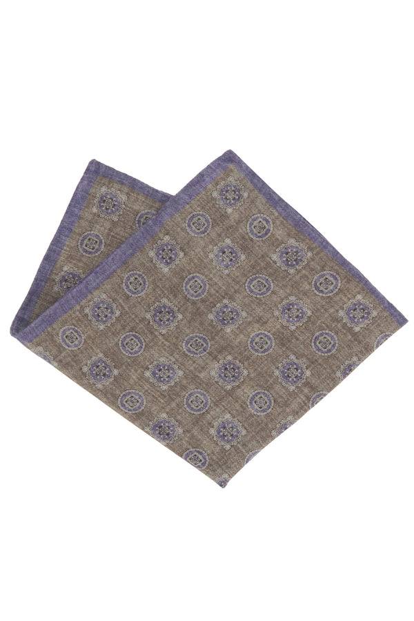 L.B.M. 1911 Pochette lilla fantasia cashmere Pochette lilla fantasia cashmere Negozio