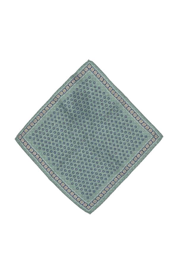 L.B.M. 1911 Pochette verde fantasia geometrica Pochette verde fantasia geometrica Italia